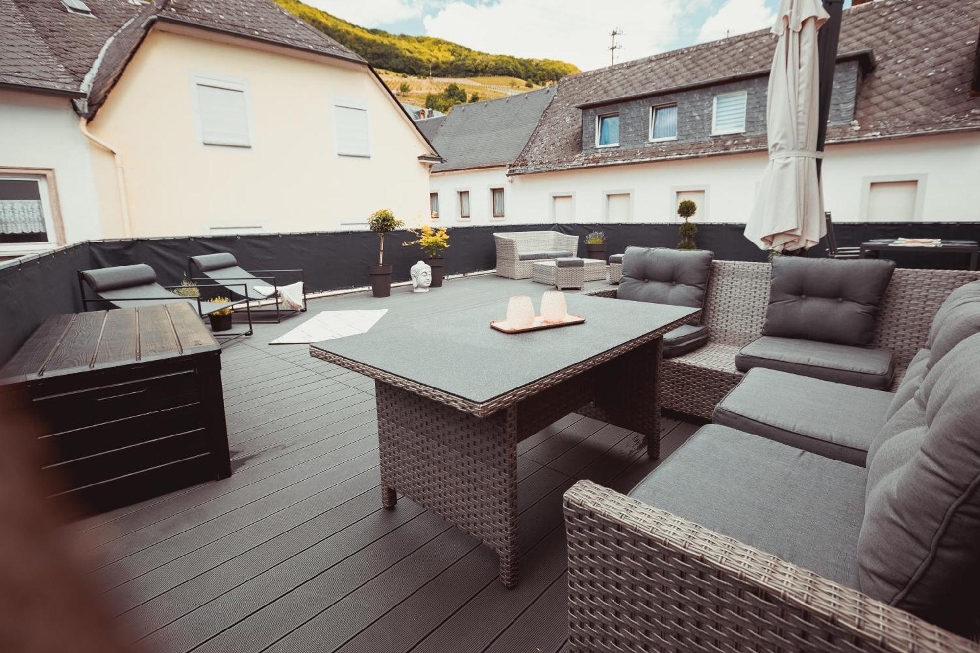 Apartment Exklusive Mosel-fewo In - Grosse Dachterrasse - Netflix - Waschmaschine Senheim