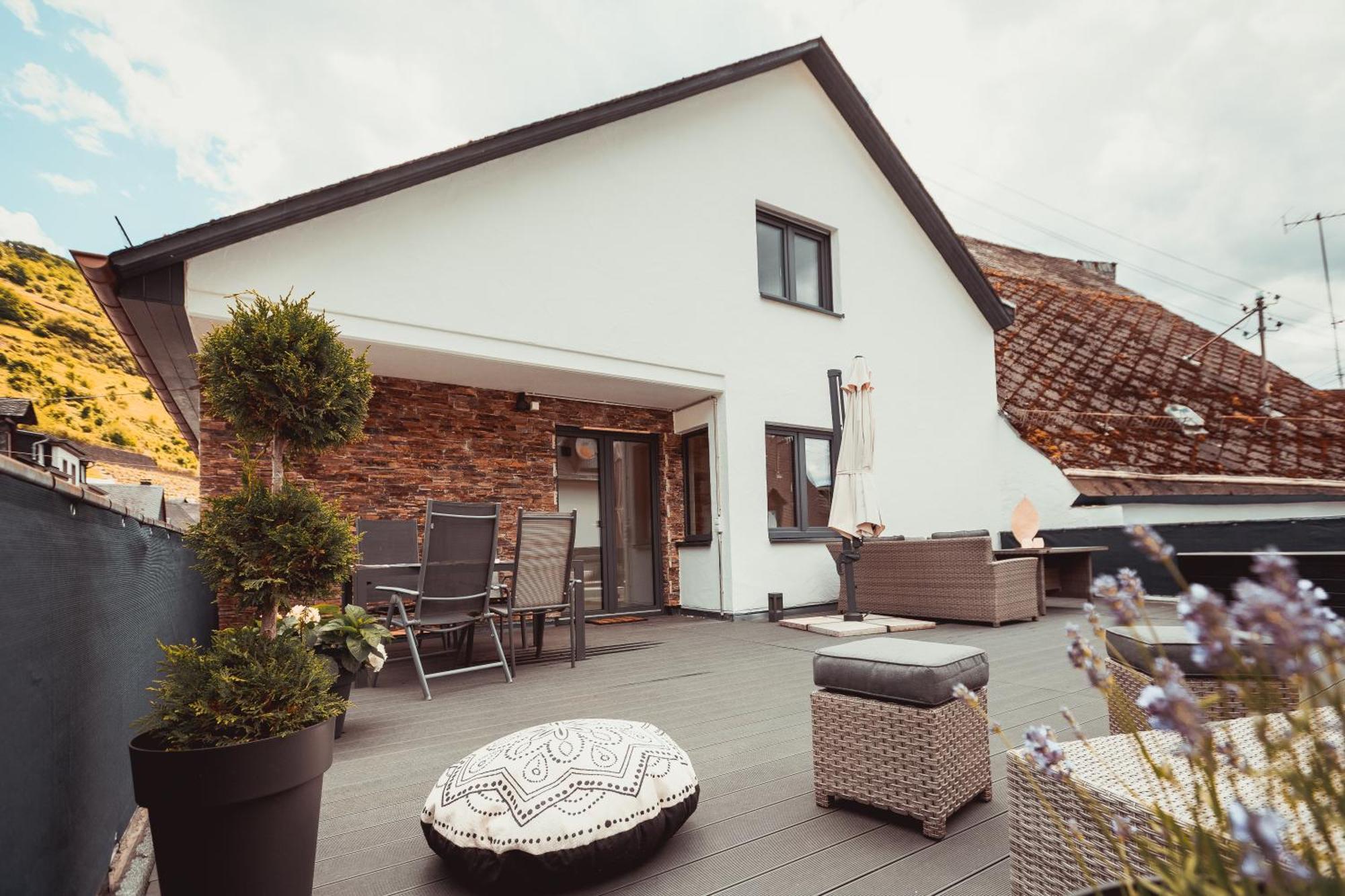 Exklusive Mosel-fewo In - Grosse Dachterrasse - Netflix - Waschmaschine *